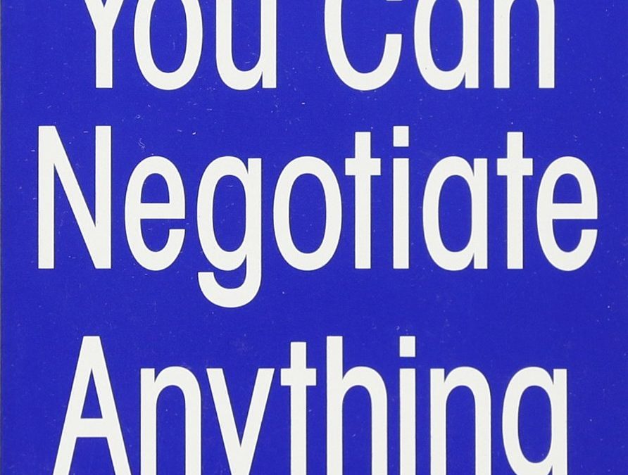 You can negotiate anything – Herb Cohen
